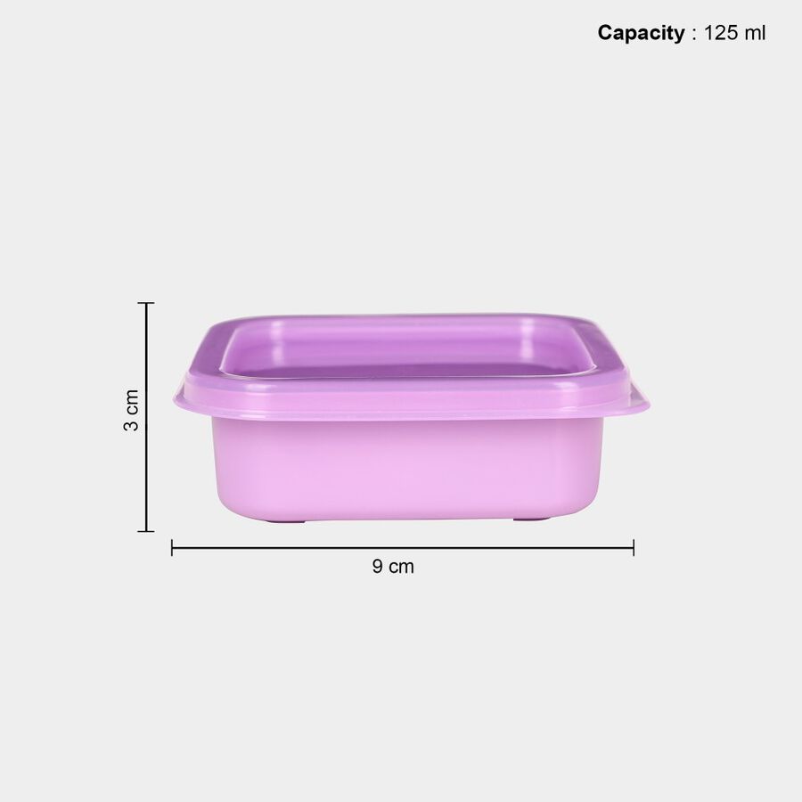 125 ml Plastic Container Set of 6, , large image number null