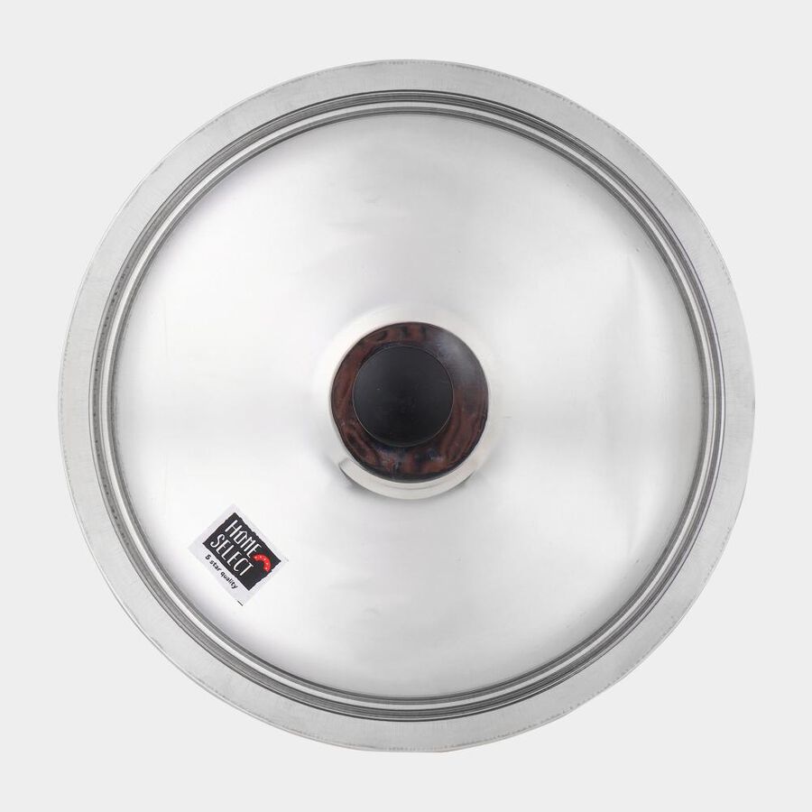 Stainless Steel Multipurpose Lid With Knob, , large image number null
