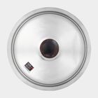 Stainless Steel Multi Purpose Lid (Cover) With Knob - 24.5cm, , small image number null