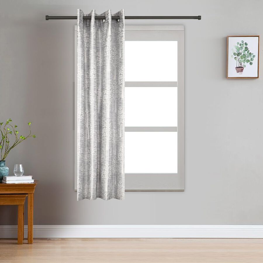 5ft. Light Grey Window Curtain, , large image number null