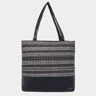 Women's Black Canvas Tote Bag, , small image number null