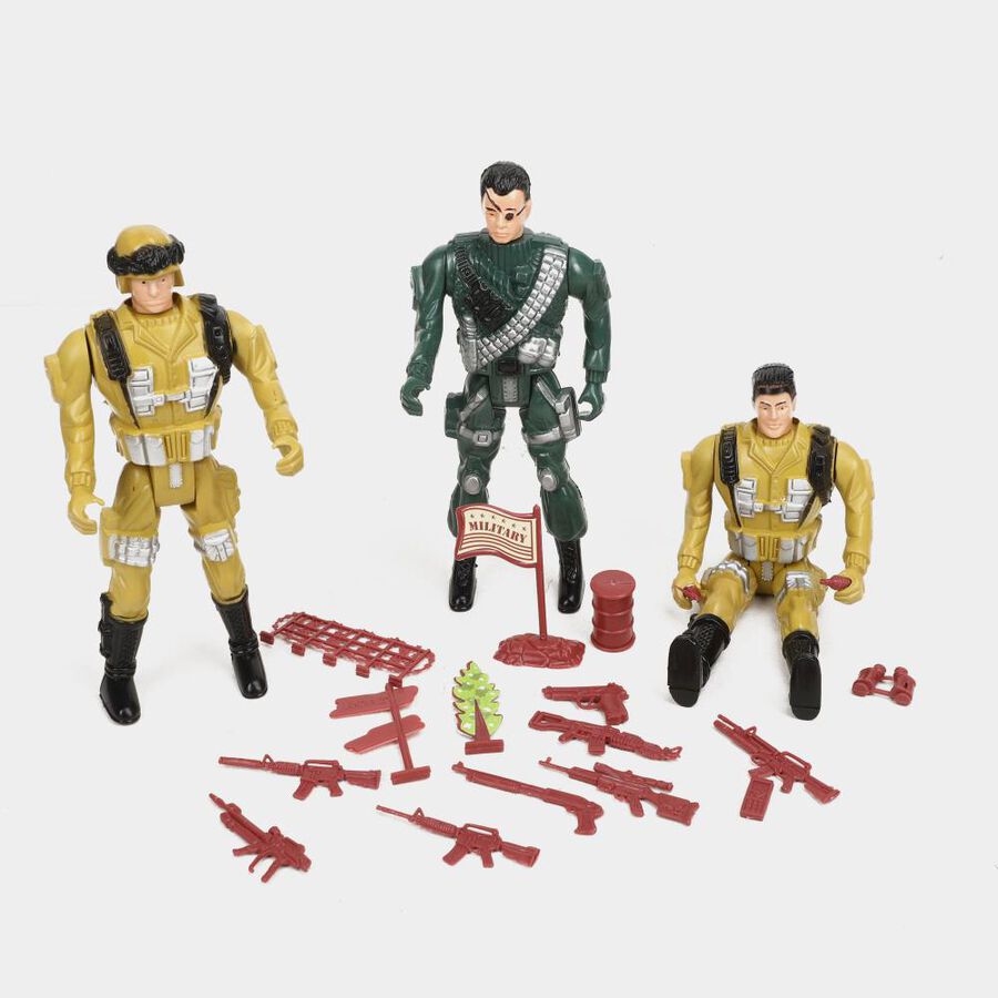 Kid's Soldier Toy Set of 3, , large image number null