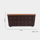 Brown Plastic Basket, , small image number null