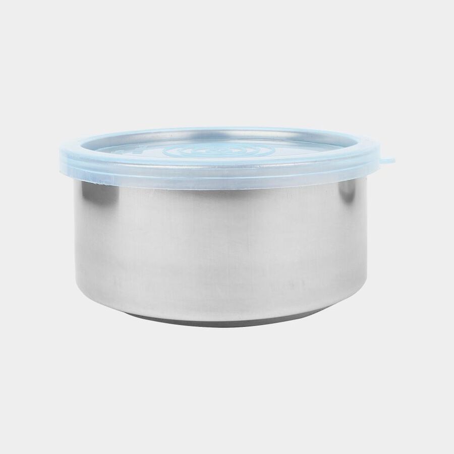 Steel Lunch Box, 3 Containers and 1 Bag, , large image number null