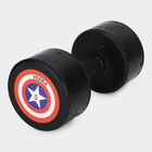 Black Rub-Iron Dumbbells, , small