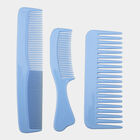 Plastic Hair Comb - Set of 3 - Color or Design May Vary, , small image number null
