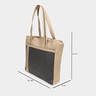Women's Blue Polyurethane Tote Bag, , small image number null