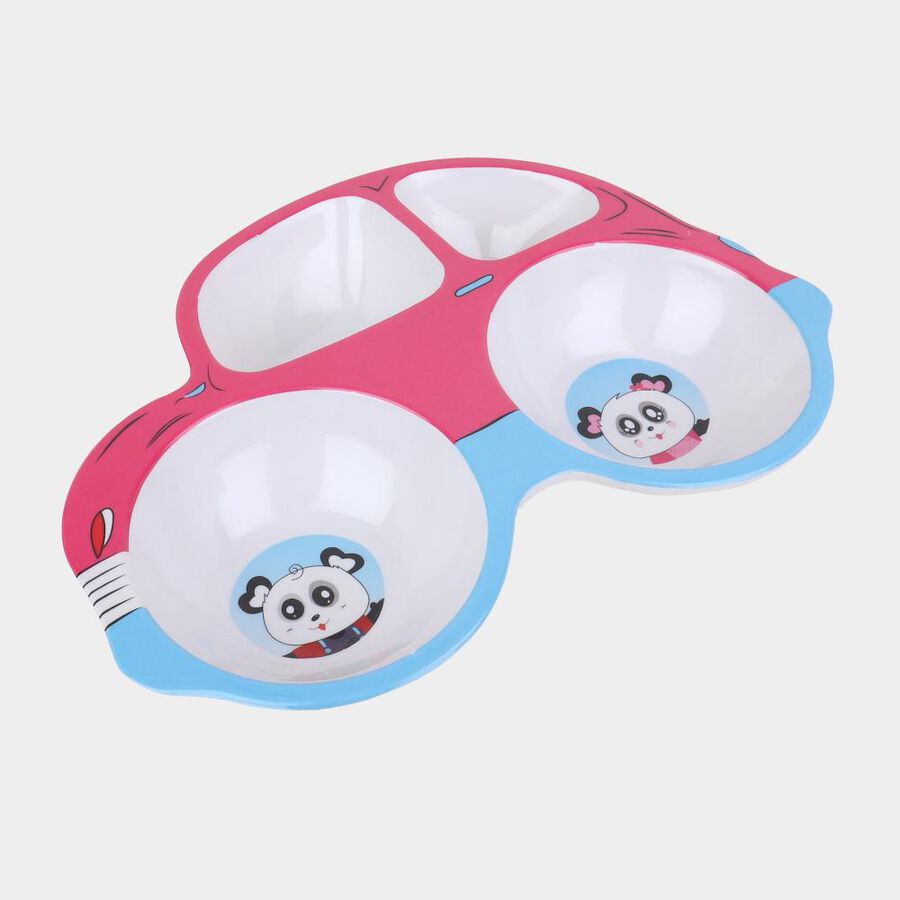 Multicolor Melamine Baby Plate, , large image number null