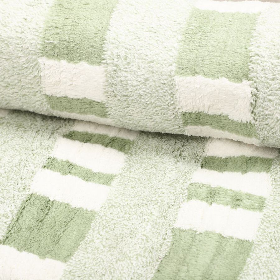 280 GSM Green Microfiber Bath Towel, , large