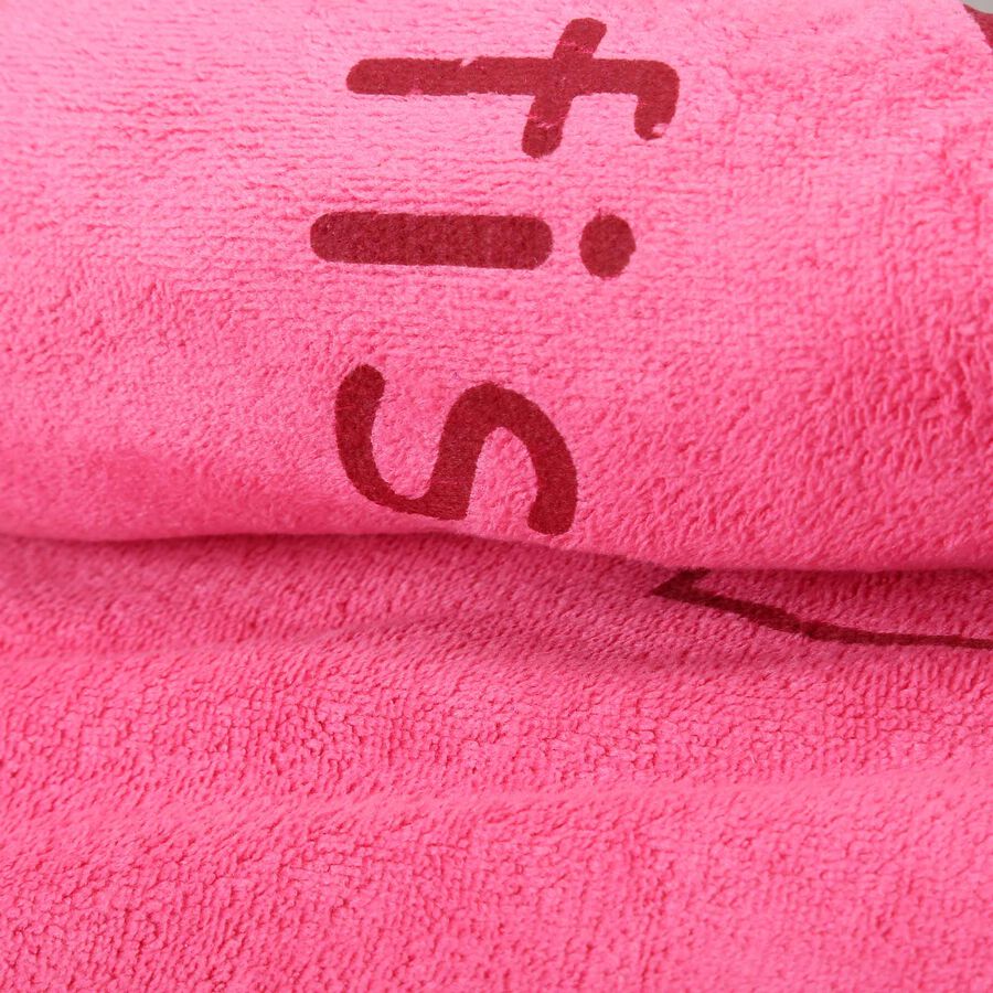 280 GSM Pink Microfiber Baby Towel, , large image number null
