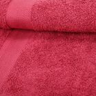 400 GSM Maroon Cotton Hand Towel, , small image number null