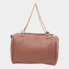 Women Embellished Tan Sling Bag, , small image number null
