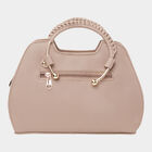 Women Quilted Beige Handbag, , small image number null