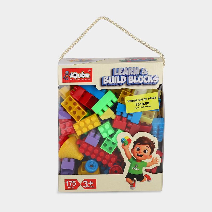 Kid's Plastic Blocks, , large