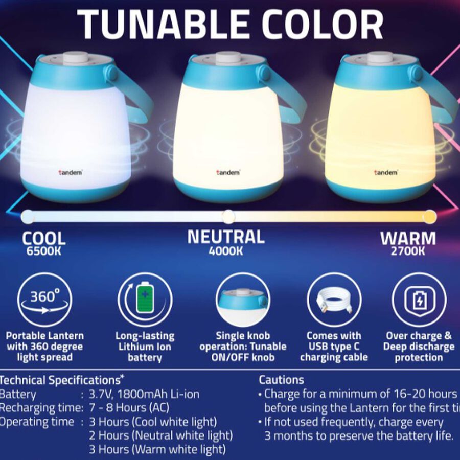6W Led Rechargeable Lantern, , large image number null