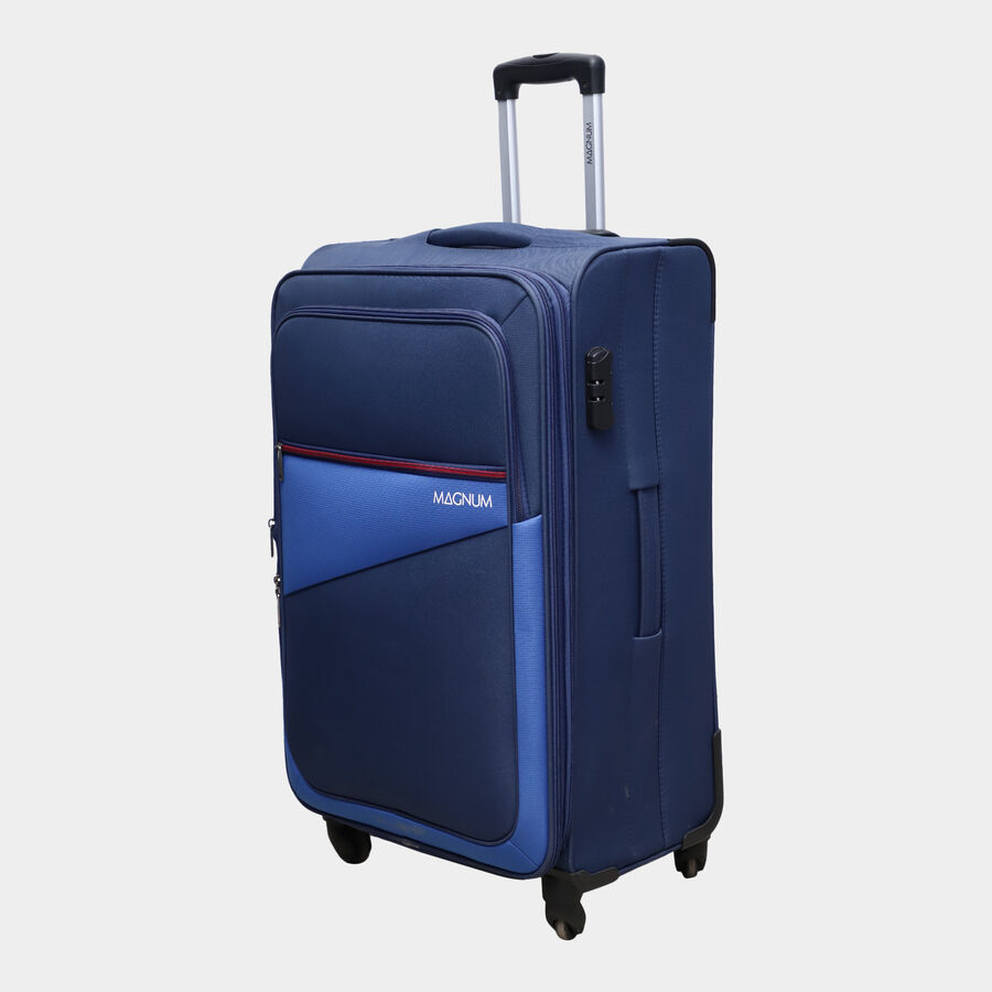 4-Wheel Polyester Soft Case Trolley, Large, , large image number null