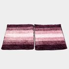 Anti-Skid Purple Polyester Door Mat Set of 2, , small image number null