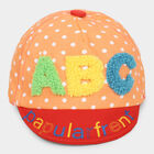 Orange Polka Dots Kid's Cap, , small image number null