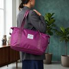 Purple Fabric-Polyester Shopping Bag, , small