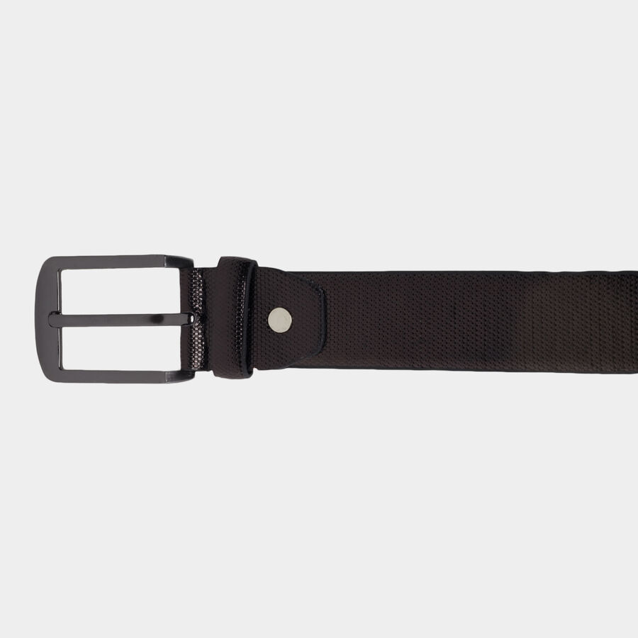 Men Casual Black Belt (36 in.), , large image number null