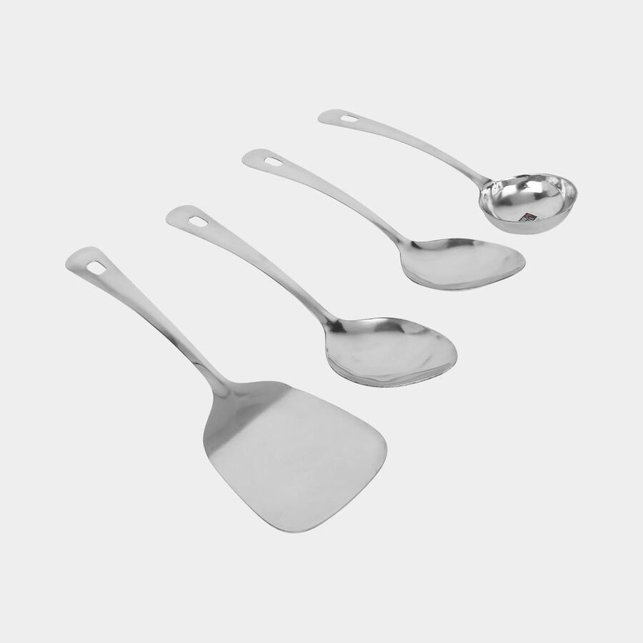Stainless Steel Kitchen Tool Set, Set of 4, , large image number null