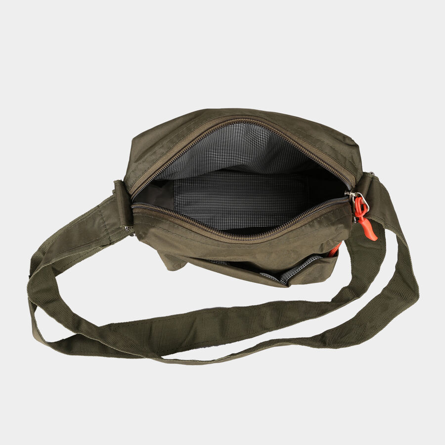 Men's Polyurethane Sling Bag, , large image number null