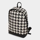 Women's Black Fabric Backpack, , small image number null