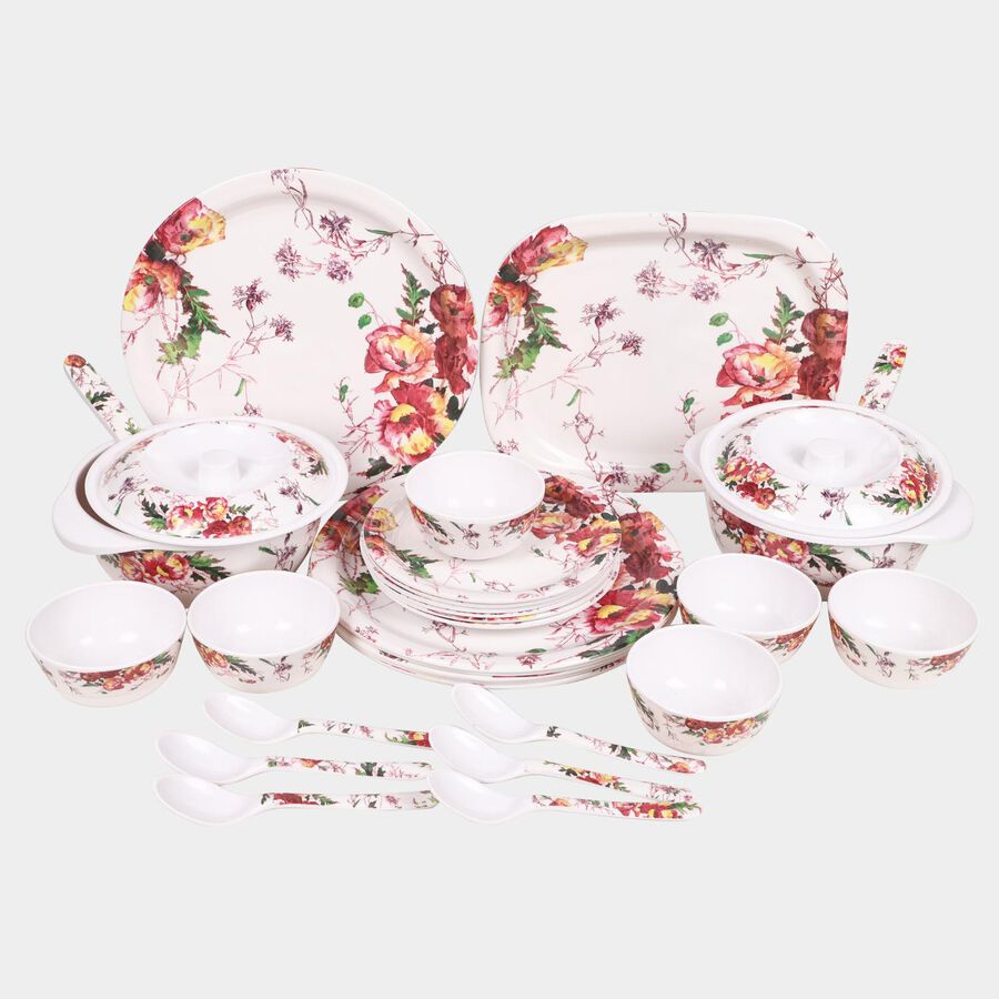 Melamine Dinner Set 31 Pcs, , large