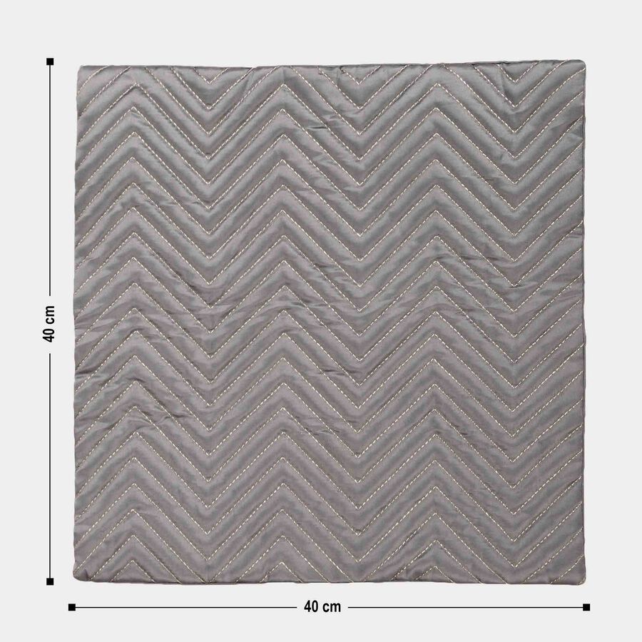 Grey Microfiber Cushion Cover, , large image number null