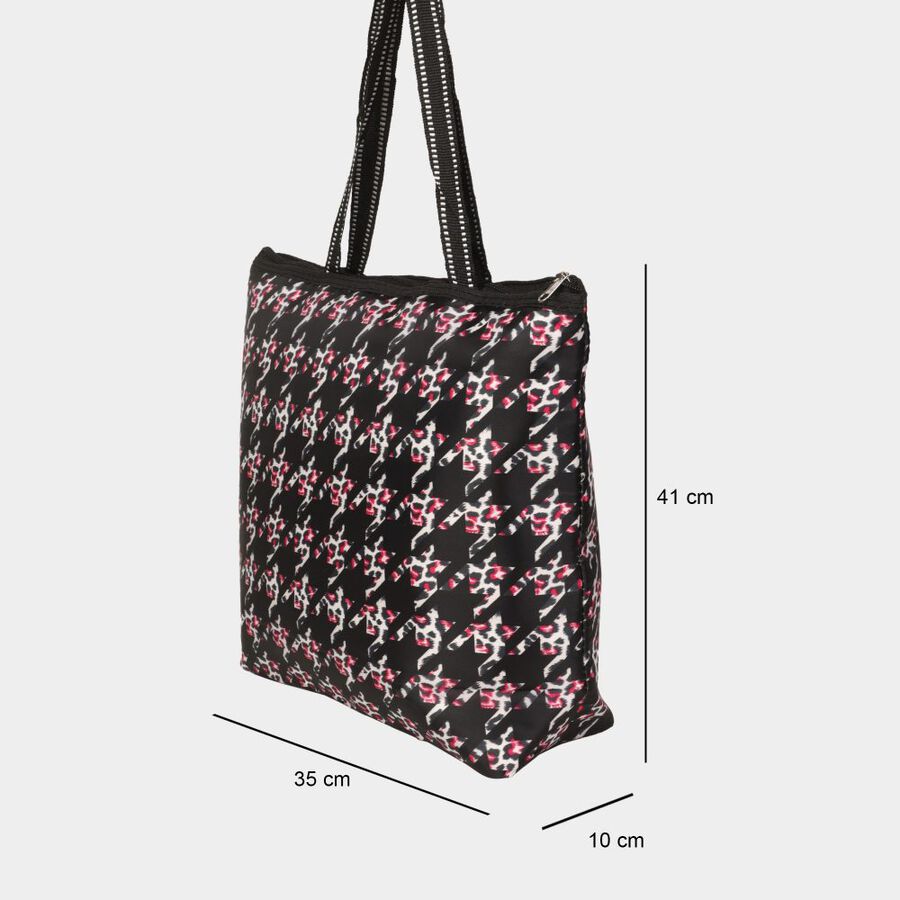 Brown Fabric-Polyester Bag, , large image number null