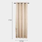 9ft. Cream Polyester Curtain, , large