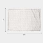 120 GSM Blue Microfiber Double Bedsheet With Pillow Cover, , small image number null