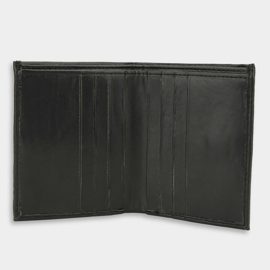 Men PU Black Card Case, , large image number null