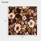 Blue Polyester Cotton Pillow Cover , , small