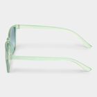 Kid's Plastic Clear Glass Round Sunglasses, , small image number null