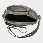 Women's Olive Polyurethane Handbag, , small image number null