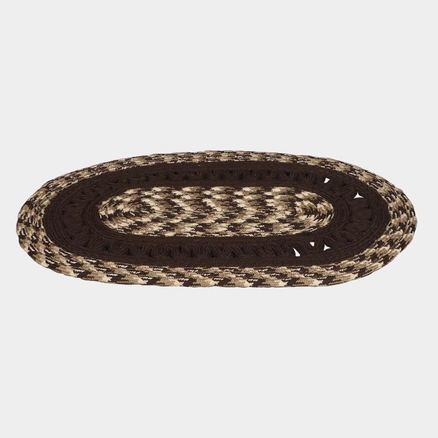 Brown Polyester Rug, , large image number null