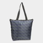 Women's Blue Fabric-Polyester Tote Bag, , small image number null