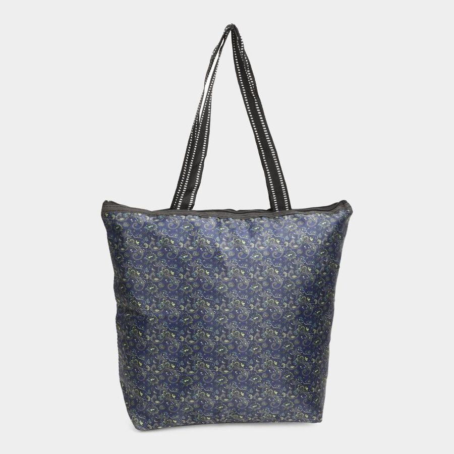 Women's Blue Fabric-Polyester Tote Bag, , large image number null