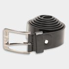 Men's Black Polyurethane Formal Belt, , small image number null
