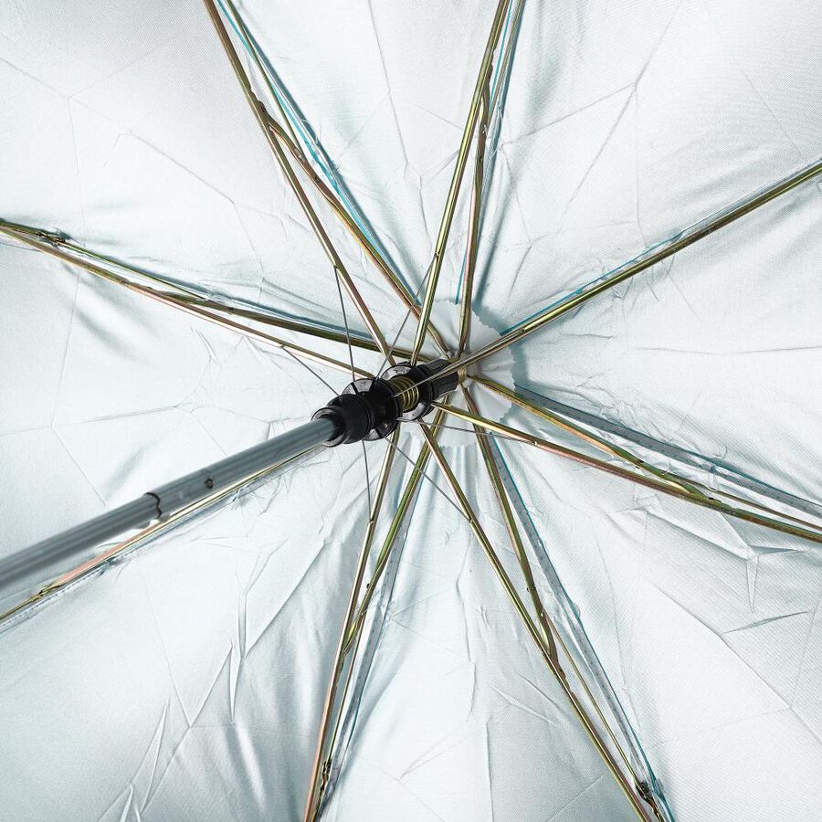 Navy Blue Polyester Umbrella, , large