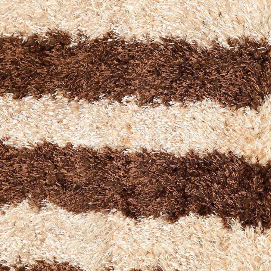 Anti-Skid Brown Polyester Door Mat, , large