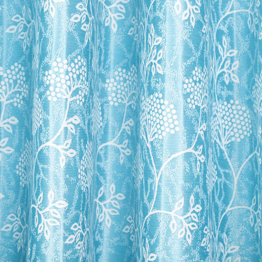 5ft. Blue Window Curtain, , large image number null