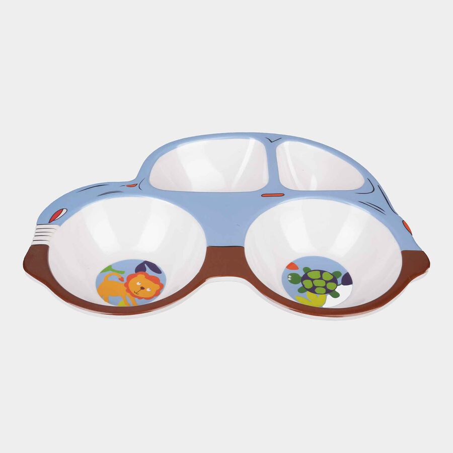 Multicolor Melamine Baby Plate, , large image number null