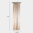 7ft. Grey Microfiber Door Curtain, , small image number null