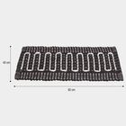 Grey Polyester Cotton Door Mat, , small image number null