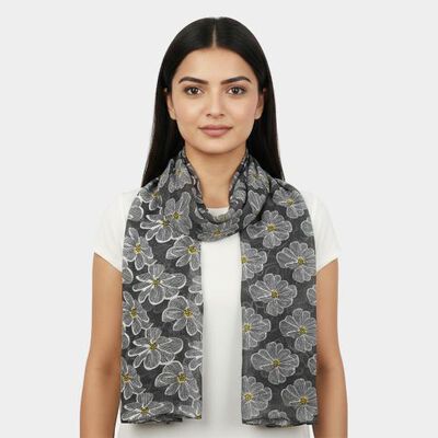 Woman's Black Scarf