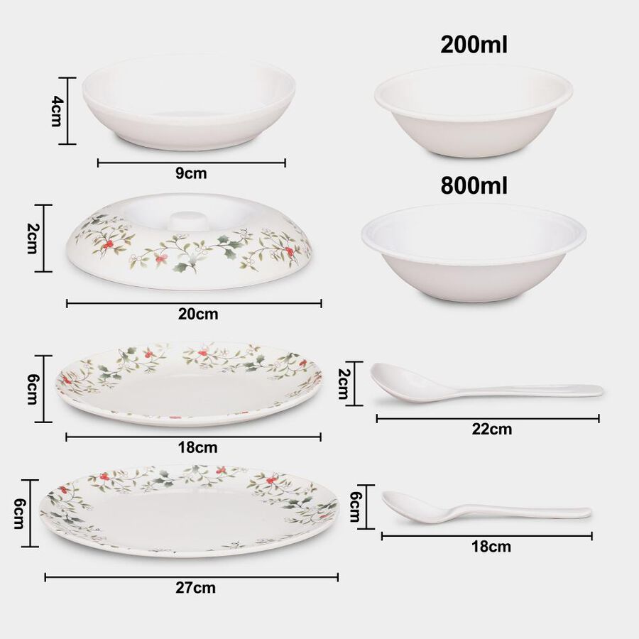 Melamine Dinner Set of 40, , large image number null