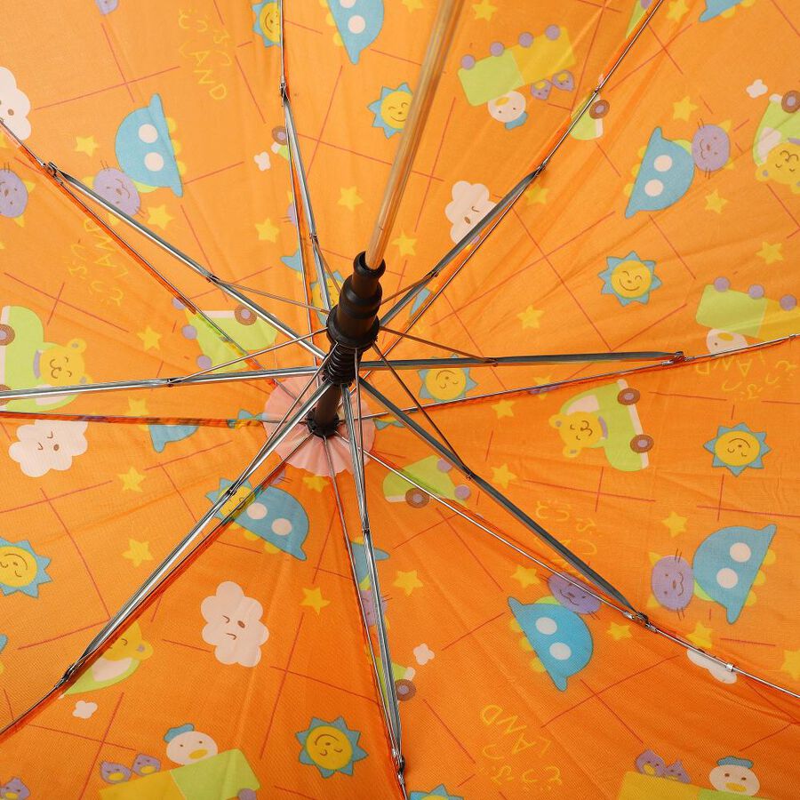 Orange Polyester Umbrella, , large