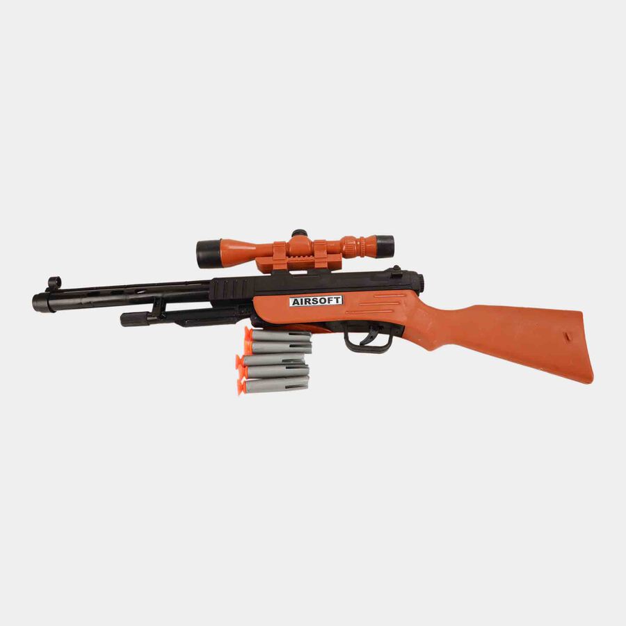 Kid's Plastic Army Toy Gun, , large image number null